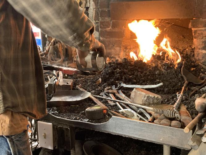 Blacksmith Craig Kaviar