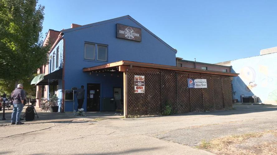 Ribbon cutting of Chef Shaq Kitchen