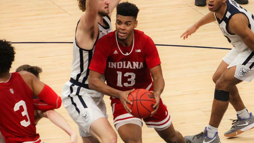 Juwan Morgan in the post