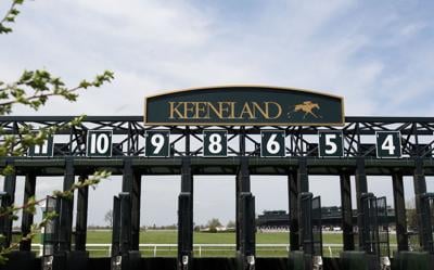 Keeneland Starting Gate,  scenics during the 2013 Keeneland Spring Meet