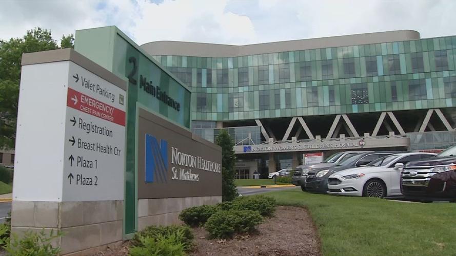 Family camps outside of Norton Hospital during pandemic to welcome baby