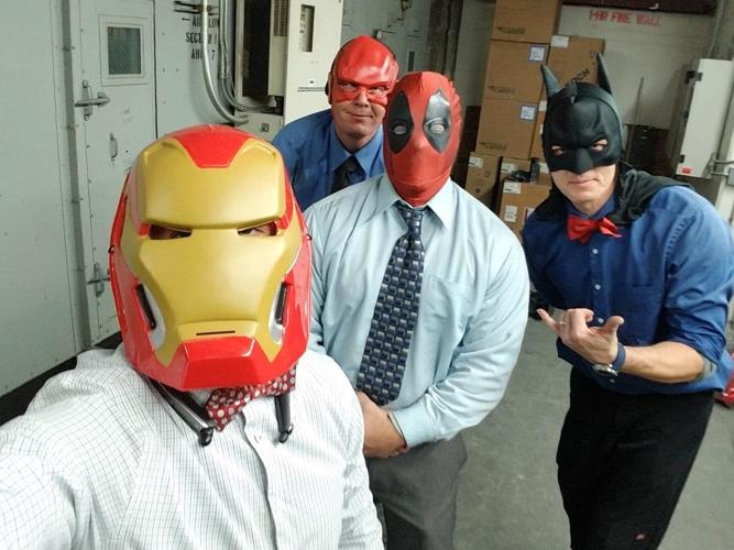 Superhero window washers - 2-20-19