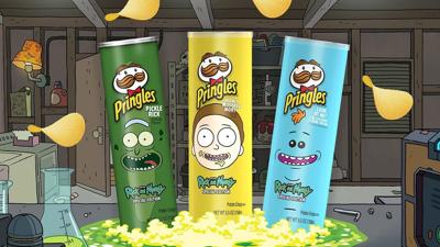 Pringles Rick and Morty Edition