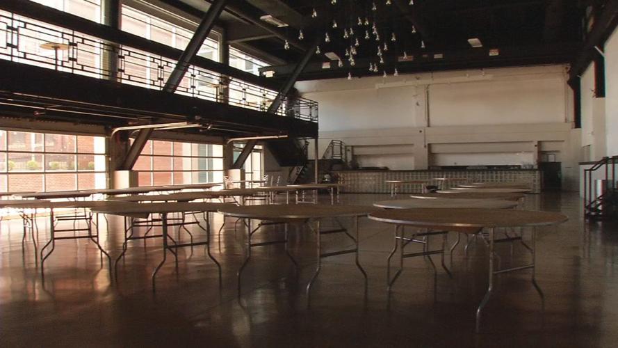 Ice House wedding venue empty during pandemic