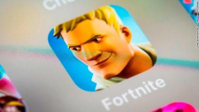 Fortnite app on iPhone