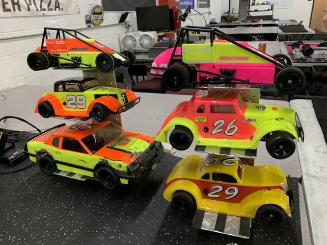 RC cars at RC Speedway in Clarksville - KK - 3.31.23