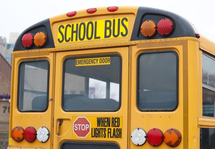 Back of School Bus generic