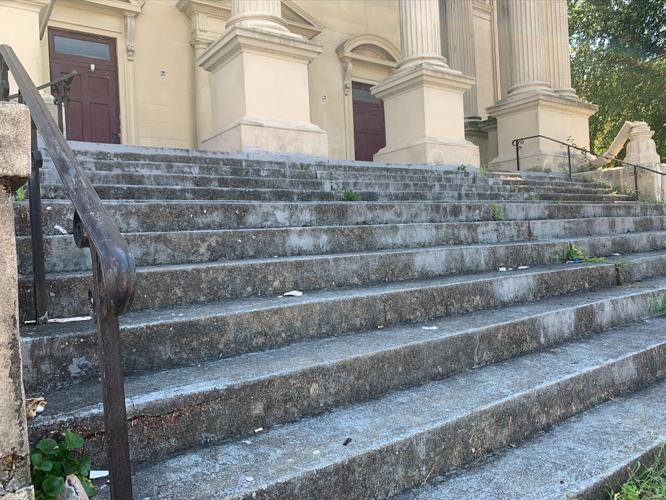 Historic church building at the corner of S. 27th St. and W. Chestnut St. in Louisville's Russell neighborhood