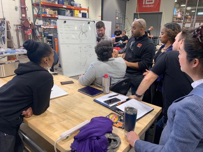 GE FirstBuild hackathon on Feb. 19, 2020