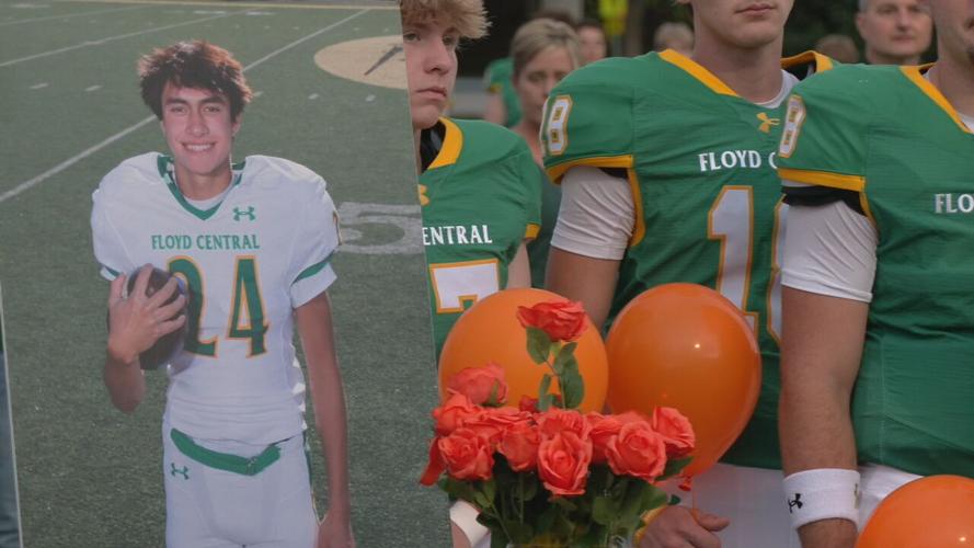 Floyd Central High School senior night 10-10-25