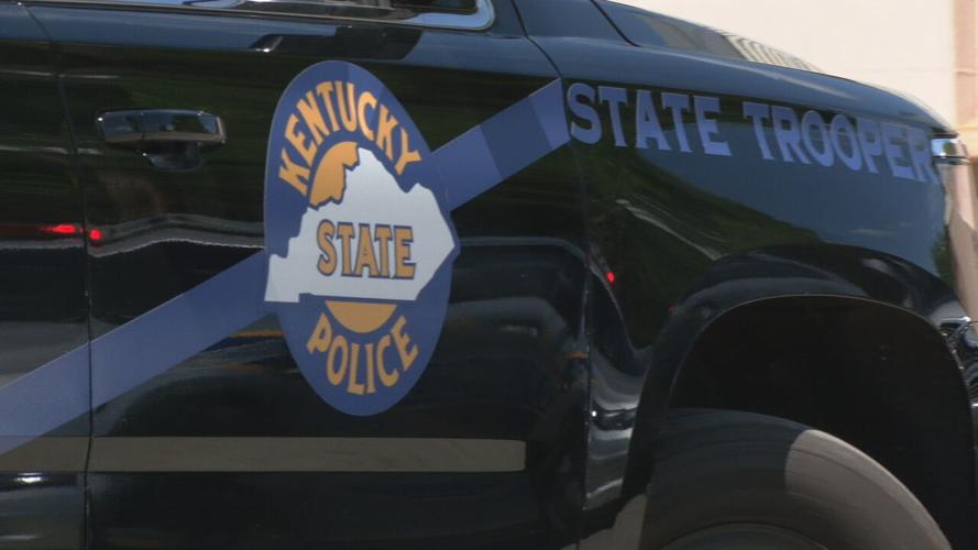 A Kentucky State Police vehicle