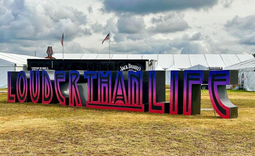 Louder Than Life signage Sept. 25.jpg