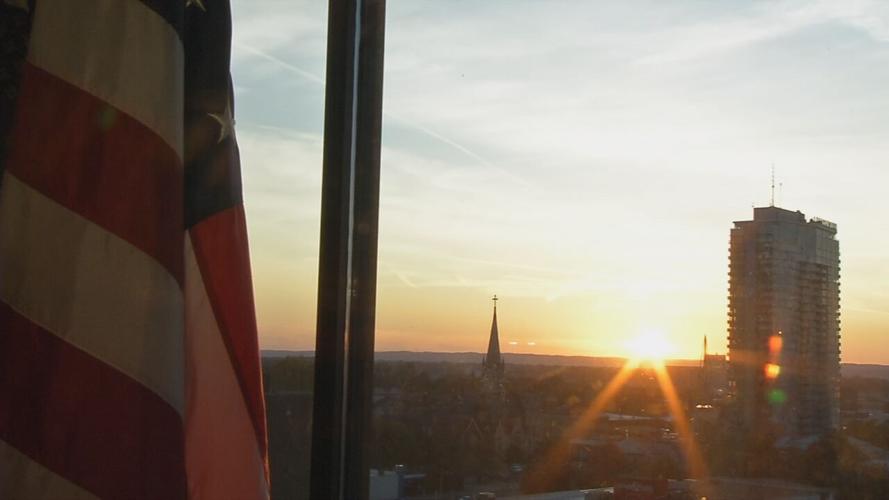 American Flag in Louisville