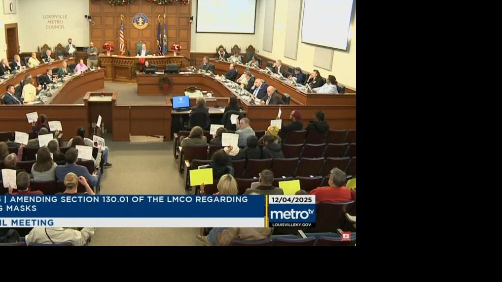 Metro Council denies mask ordinance update - 12.4.25
