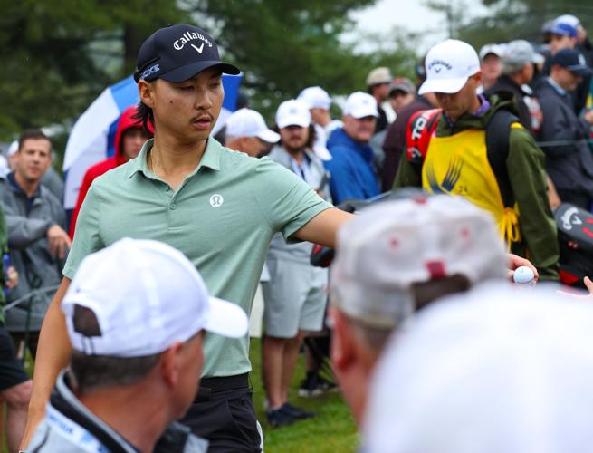 Ball handed out at Valhalla.JPG