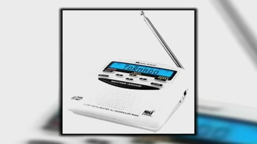 Weather Radio for hearing impaired