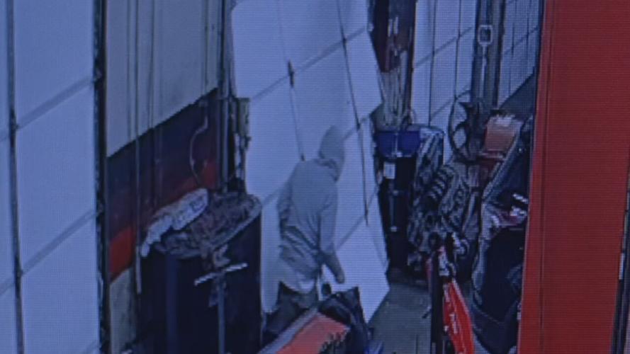 Crime Spree Surveillance Video from Big O Tires