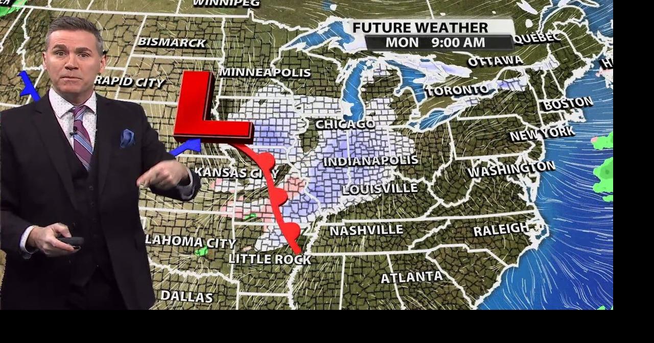 Jude Redfield's early Friday morning forecast Weather