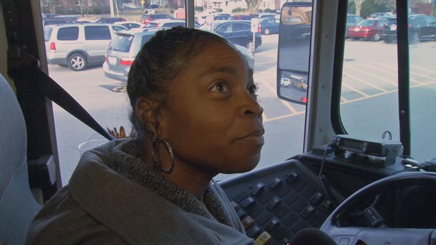 Bus driver Jeanetta Carr, a.k.a. "Miss J"