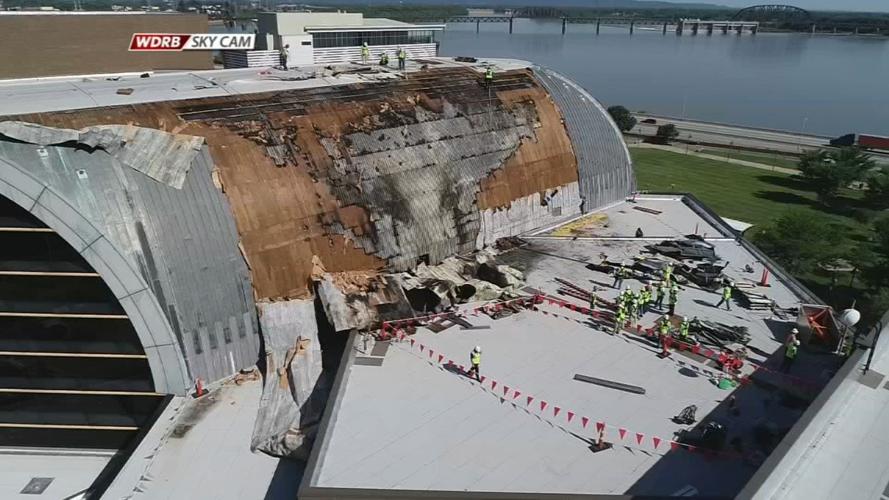 Fire-damaged Kentucky Center expected to reopen by Sept. 1