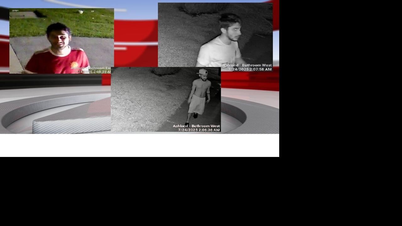 Clarksville police looking for men involved in Ashland Park damage - 8.7.25