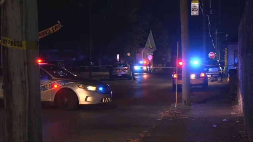 25th and Garland shooting scene on Oct. 24, 2023