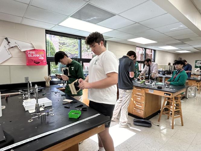 Students learn at Trinity