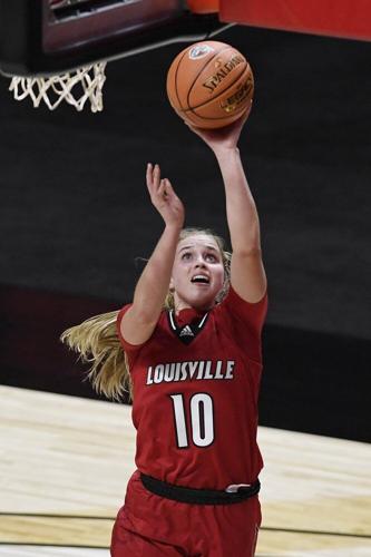 Louisville's Hailey Van Lith shoots
