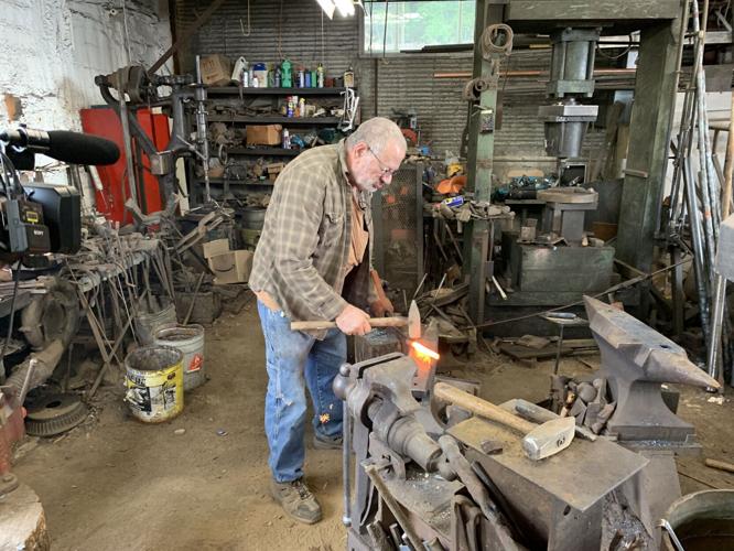 Blacksmith Craig Kaviar