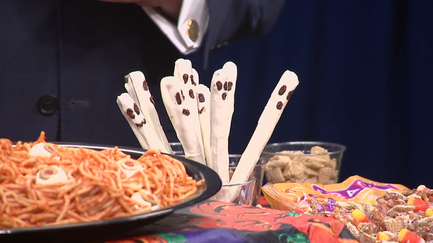 Ghost Pretzels from Tim Laird