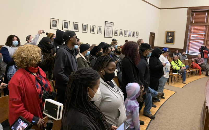 Chappell supporters at Jackson County meeting1