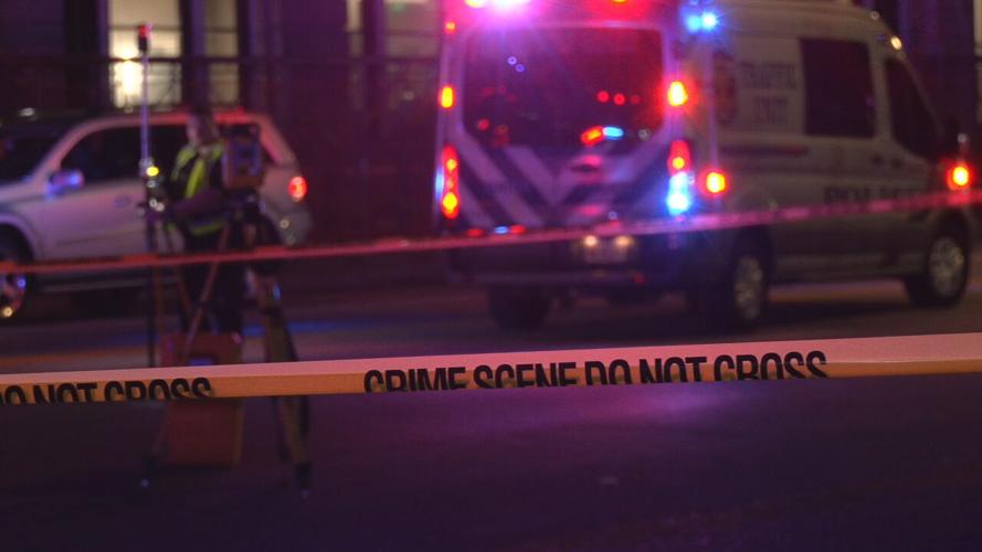 LMPD at 9th and Broadway pedestrian hit 10-17-25