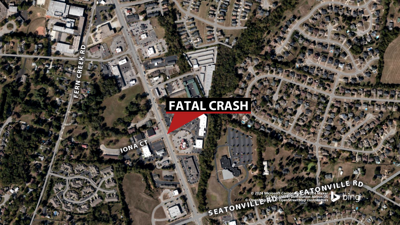 Map of Fern Creek neighborhood crash