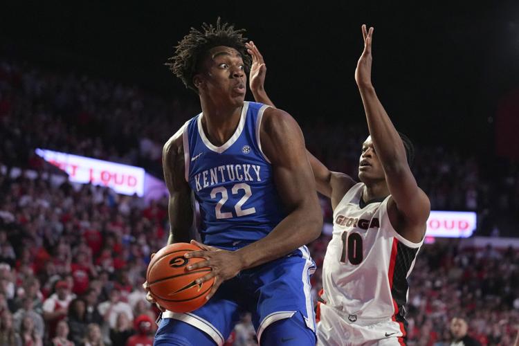 Kentucky Georgia Basketball - AP - 1.7.25