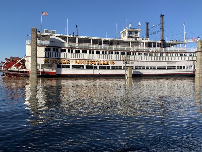 River Road Flooding in Downtown Louisville