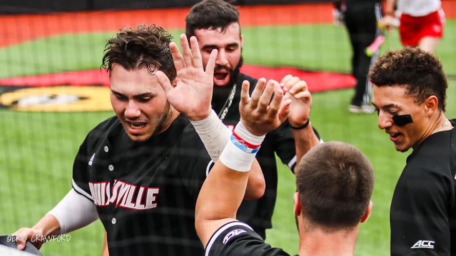 Louisville baseball celebration