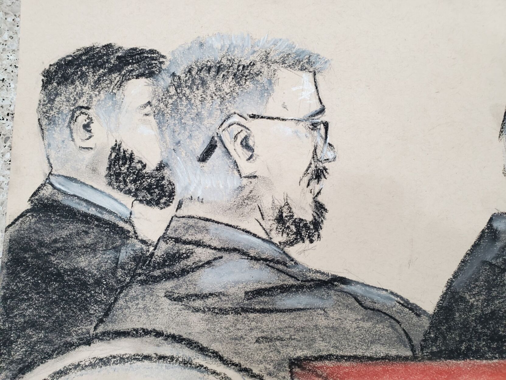 Steve Lawson Trial Sketch