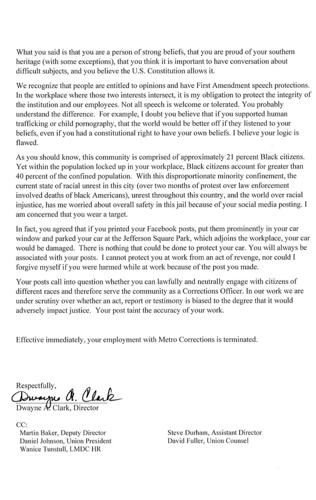 Jenna Showalter termination letter 2