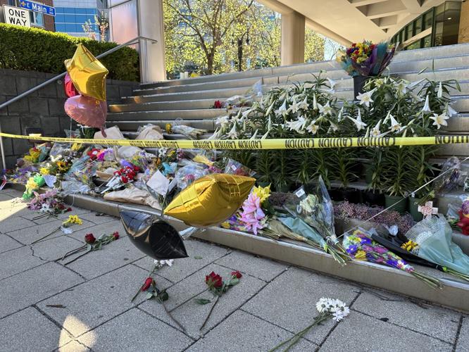 LOUISVILLE SHOOTING MEMORIAL CROSSES - FLOWERS - 4-13-2023  (10).jpg