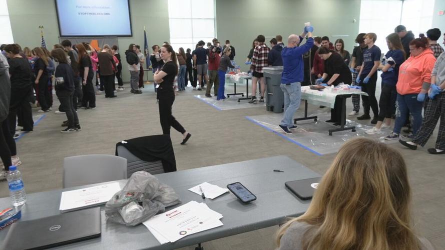 Oldham County HS Stop the Bleed training