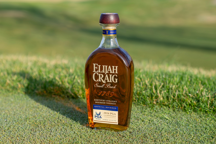 Elijah Craig Bourbon with PGA label