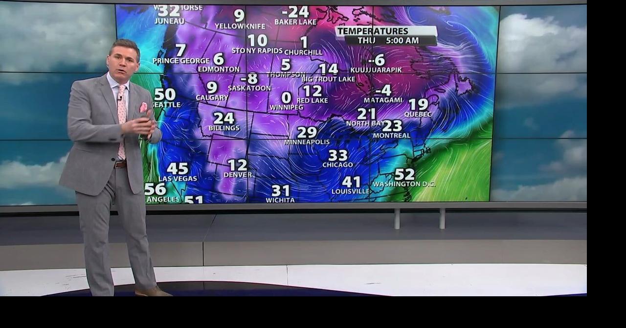 Jude Redfield's Early Thursday Morning Forecast Weather