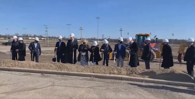 Groundbreaking at Turfway Park.JPG
