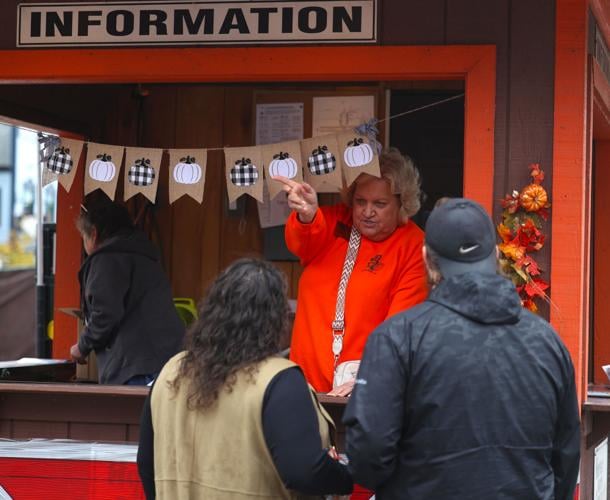 Information Center at Harvest Homecoming.JPG