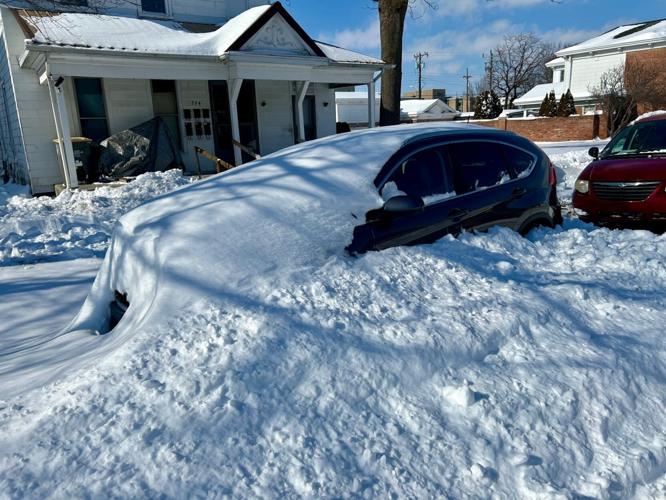 Snow in Jackson County, Indiana