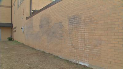 Oldham County school graffiti covered.jpg