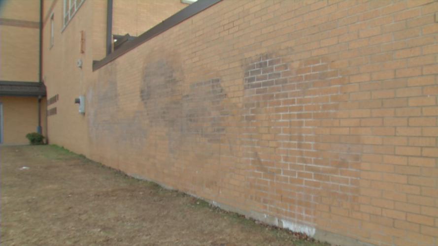 Oldham County school graffiti covered.jpg