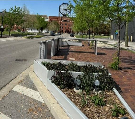 Main Street in Clarksville site for sculpture - 5.15.24