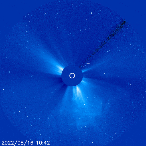 CME's being released from the Sun