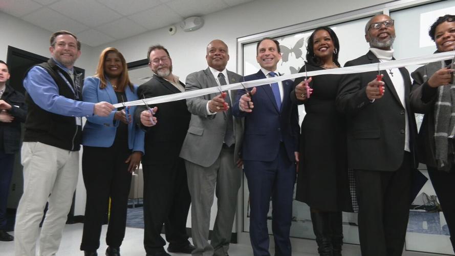 First neighborhood place renovation ribbon cutting 2-3-26